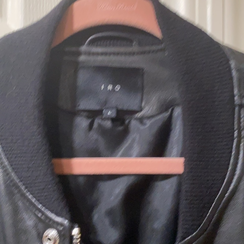iro leather jacket sz L - Picture 2 of 5